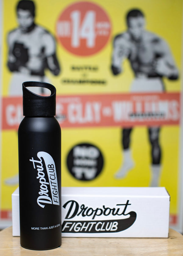 Matte Black 20oz Water Bottle