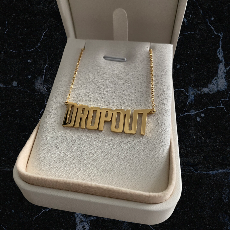 Retro DROPOUT Necklace
