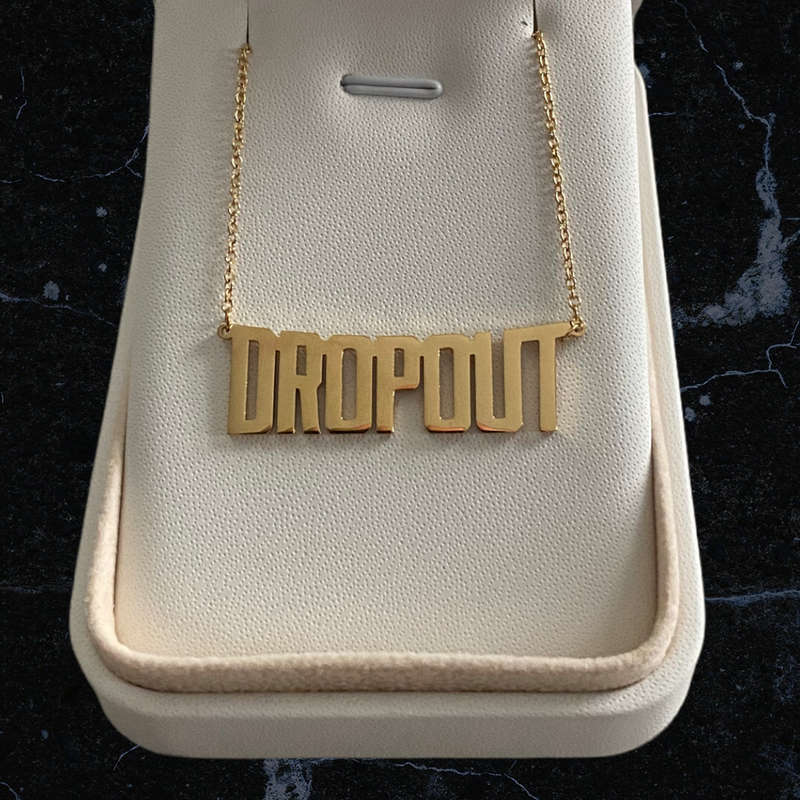 Retro DROPOUT Necklace